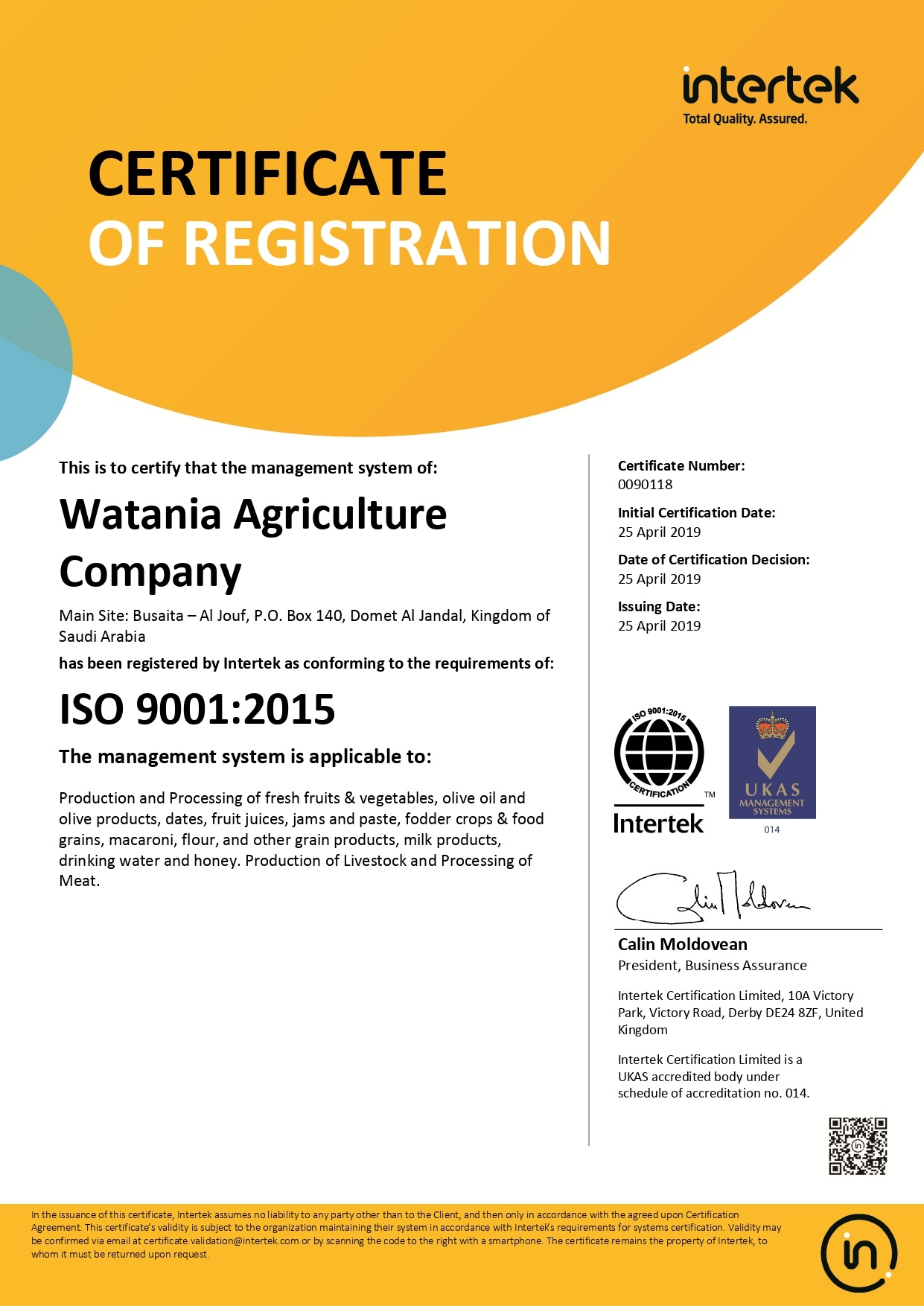 ISO 9001-2015